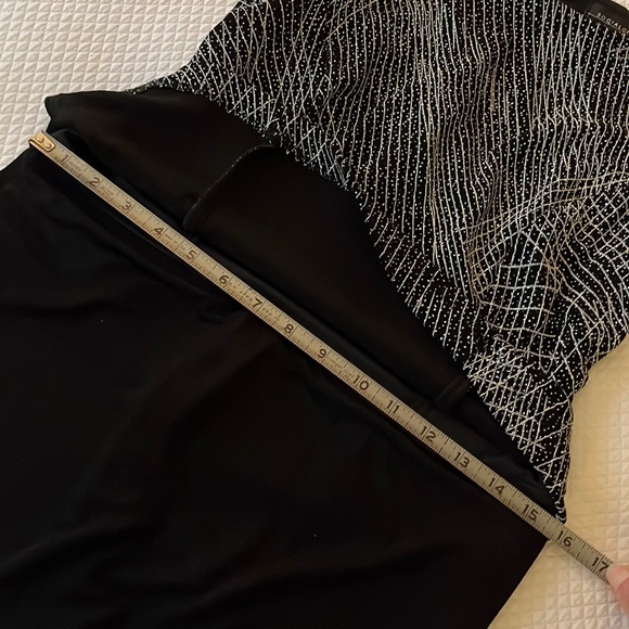 Social Circles Formal Evening Gown‎ Sleeveless Dress Black Size 12 - Picture 9 of 9